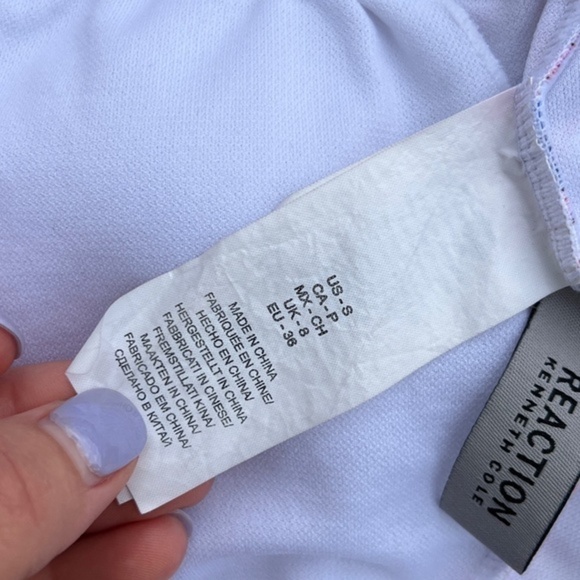 Kenneth Cole Casablanca Off The Shoulder High Neck One Piece Swimsuit Small - Picture 8 of 12